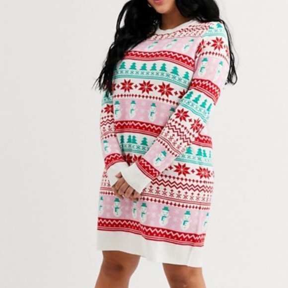 snowman christmas dress